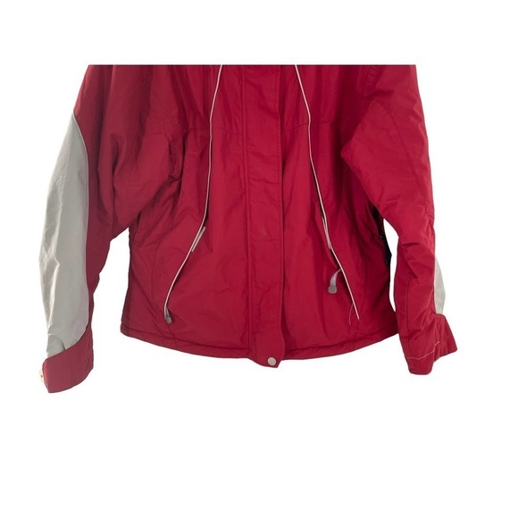 ELITE ALPINE DESIGN MENS RED AND GRAY SKI  COAT - Picture 3 of 9